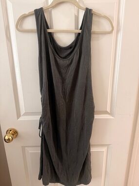 Women’s Gray Tank Scoop Neck Dress